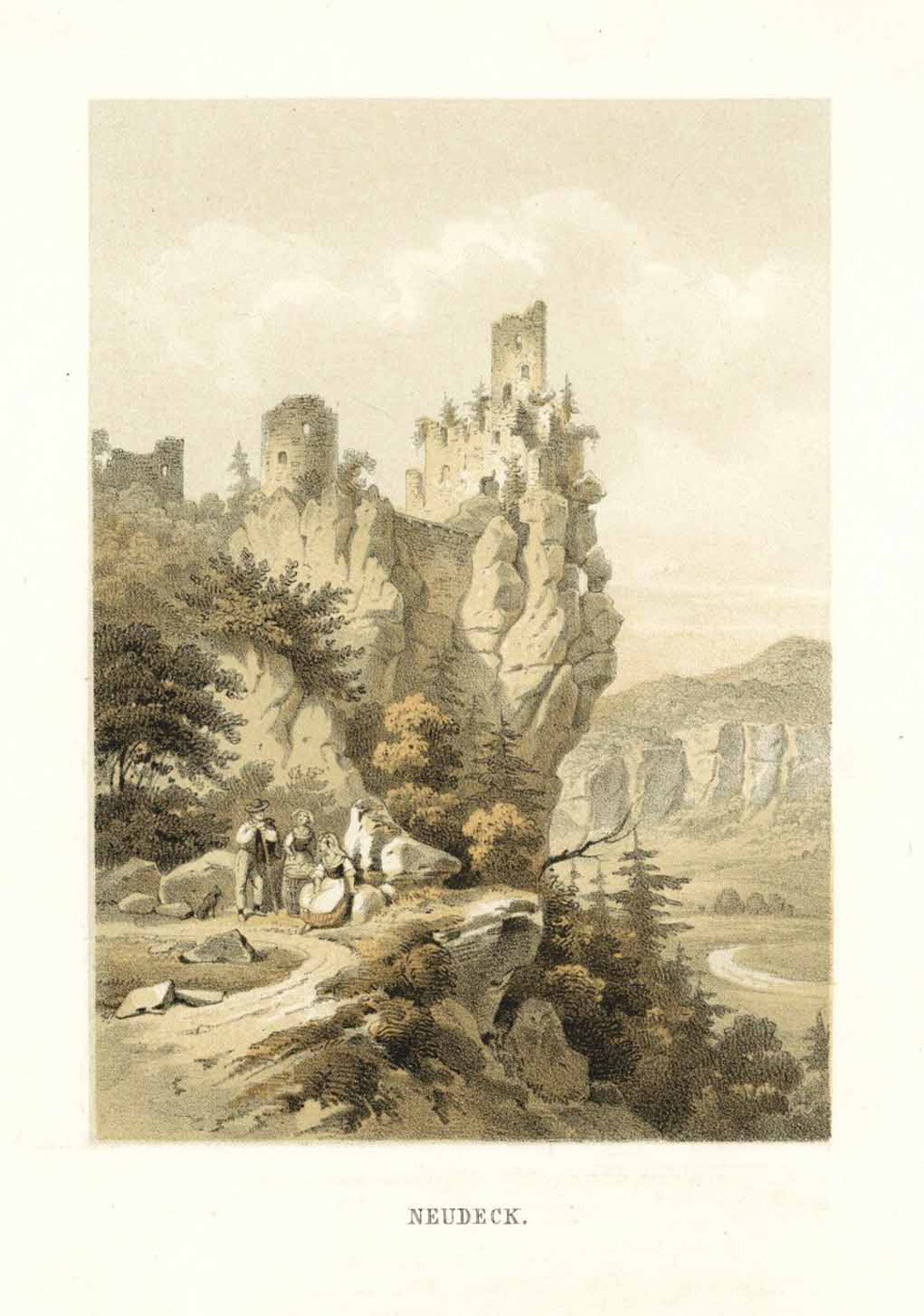 WIESENTTAL (Fränkische Schweiz): Streitberg: