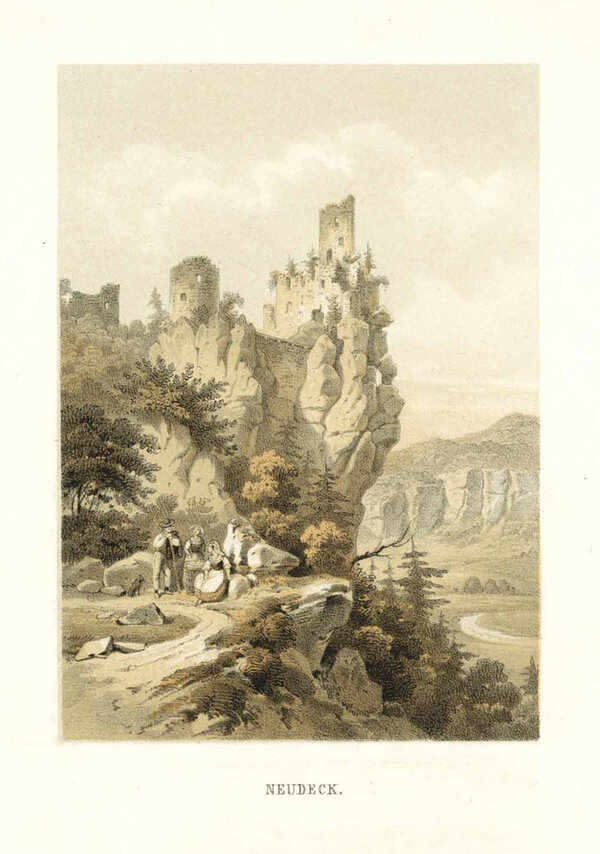 WIESENTTAL (Fränkische Schweiz): Streitberg: