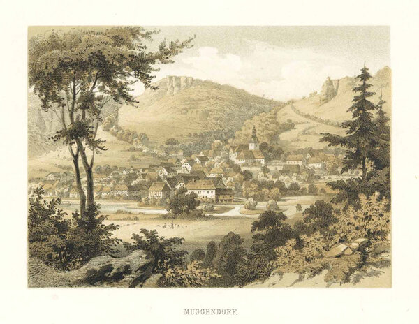 WIESENTTAL (Fränkische Schweiz): Muggendorf: