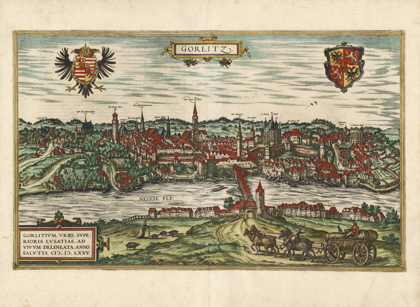 GÖRLITZ (Zgorzelec) Deutschland (Germany) - Polen (Poland / Polska):
