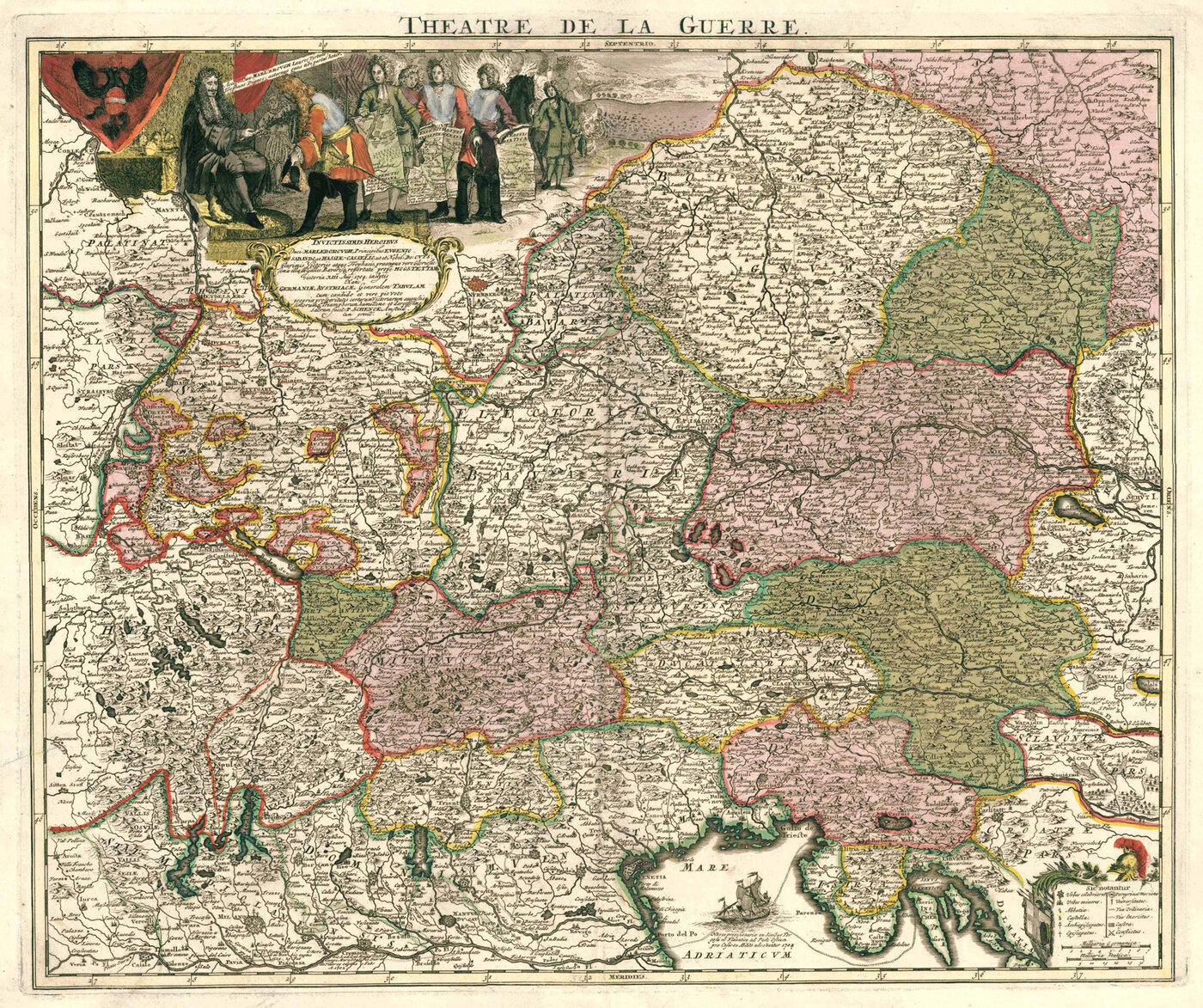 SÜDDEUTSCHLAND (South Germany) - ÖSTERREICH (Austria) - OBERITALIEN (Northern Italy):