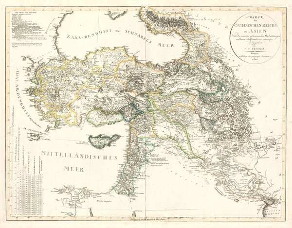 TÜRKISCHES REICH (Turkish Empire / Ottoman Empire):