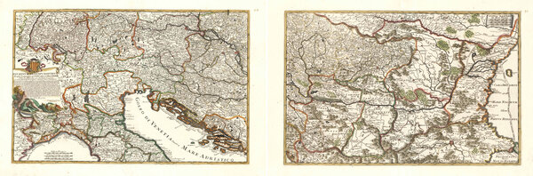DONAU (Danube) - Südosteuropa (South East Europe):