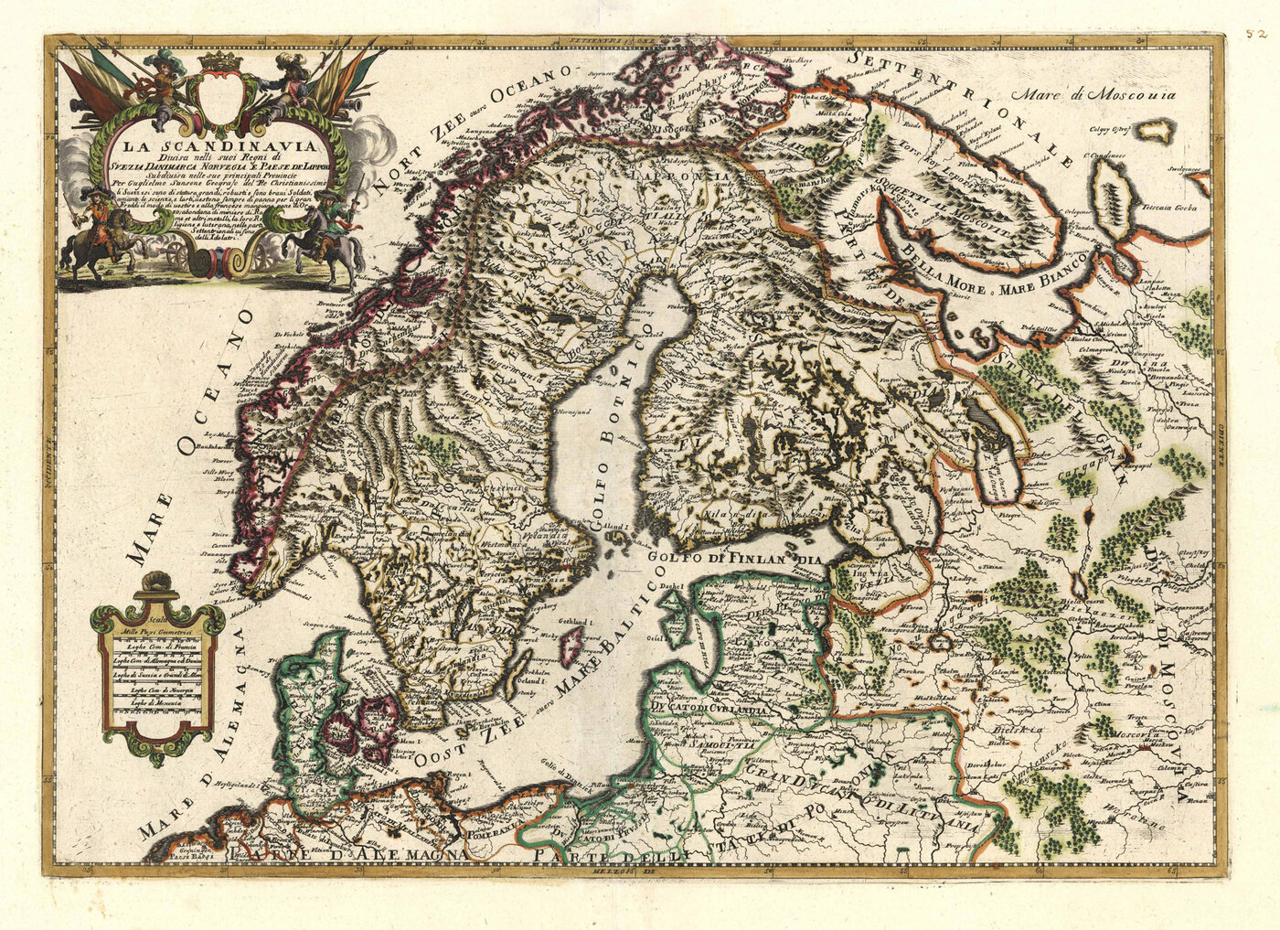 SKANDINAVIEN (Scandinavia / Scandia):