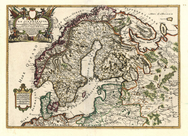 SKANDINAVIEN (Scandinavia / Scandia):