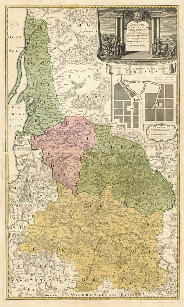 OSTPREUSSEN (Prusach Wschodnich) / Litauen (Lietuva /  Lithuania):