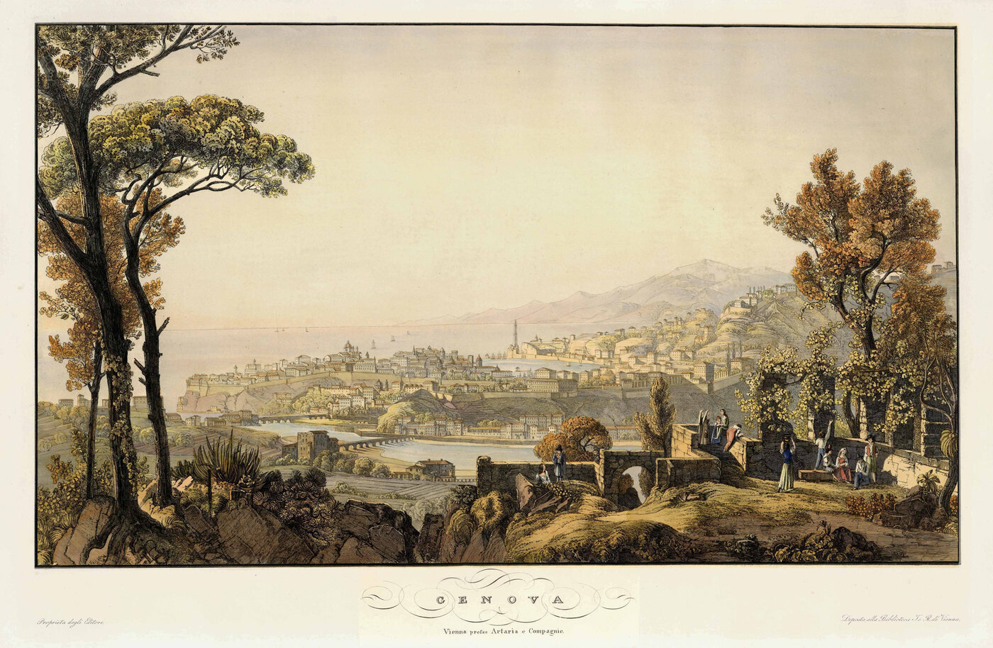 GENUA (Genova) / Golf von / Ligurien (Liguria) Italien (Italia / Italy):