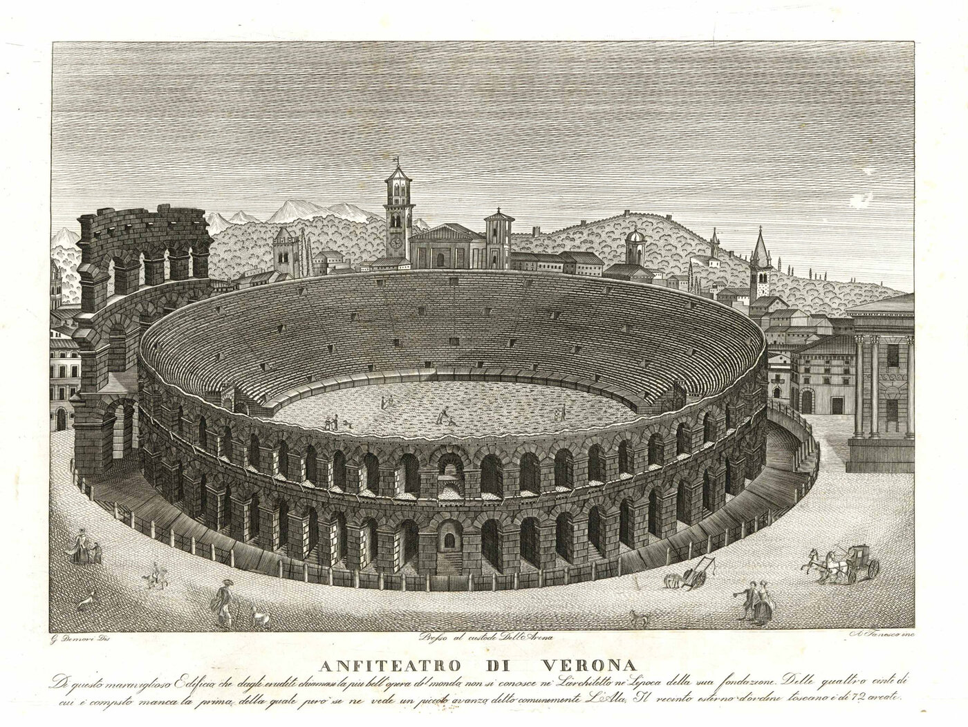 VERONA a.d. Etsch (Adige) / Venetien (Veneto):
