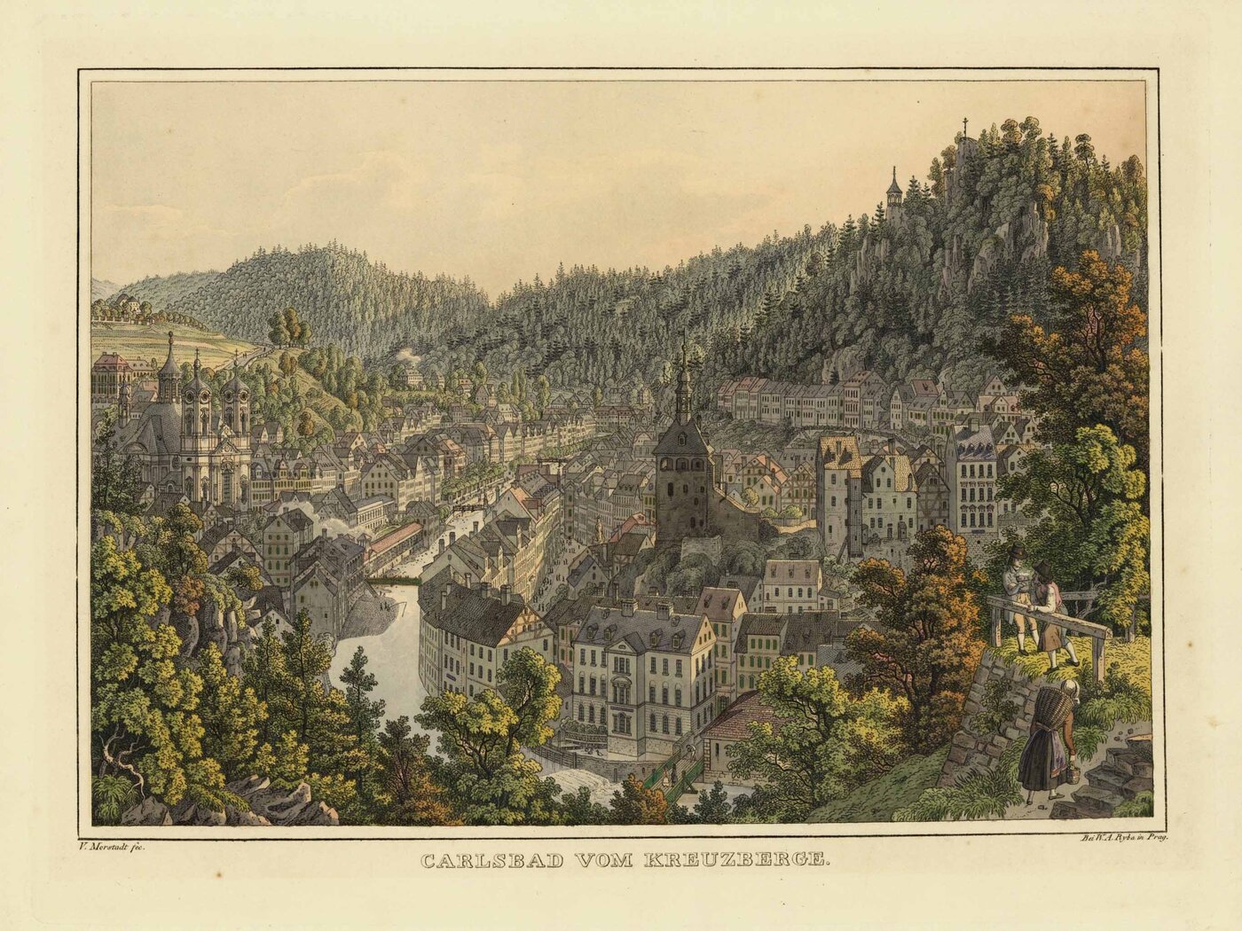 KARLSBAD (Karlovy Vary) / Böhmen (Tschechien / Czech Republic: