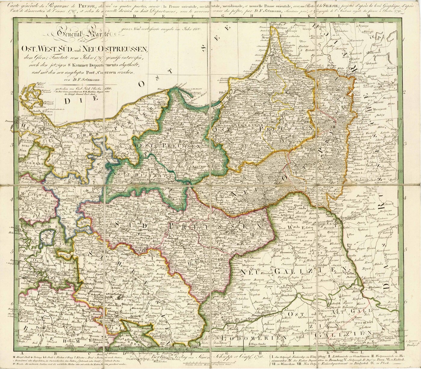OST- u. WESTPREUSSEN (Prusach Wschodnich i Prusach Zachodnych) Polen (Poland / Polska):