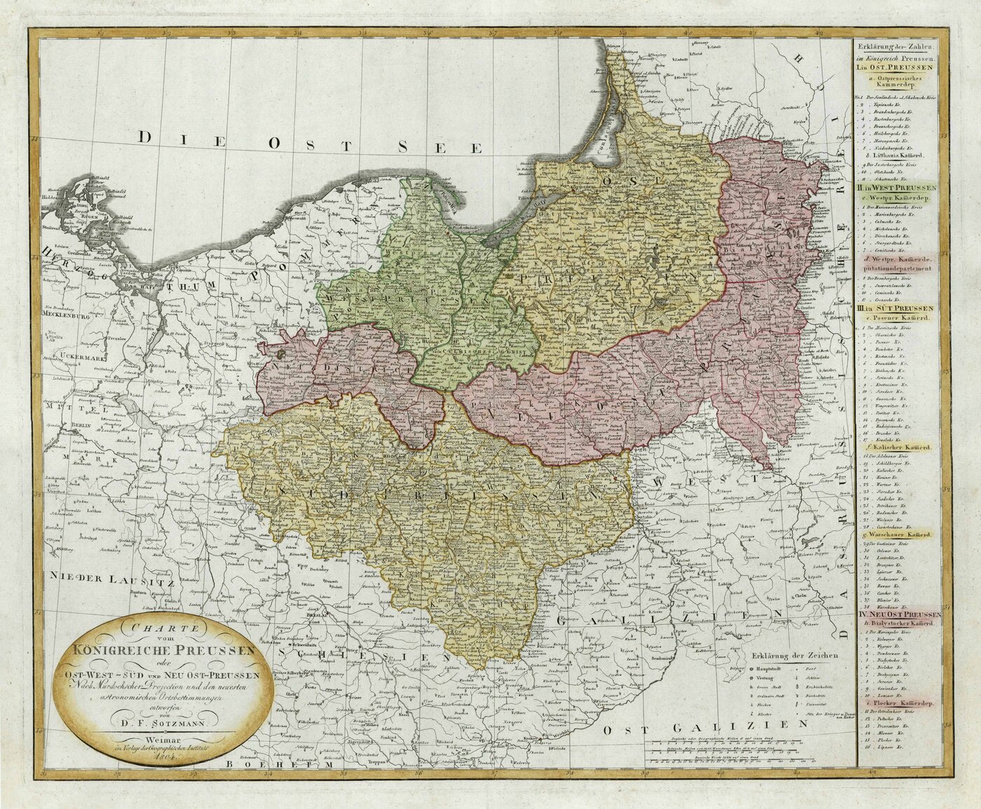 OST- u. WESTPREUSSEN (Prusach Wschodnich i Prusach Zachodnych) Polen (Poland / Polska):