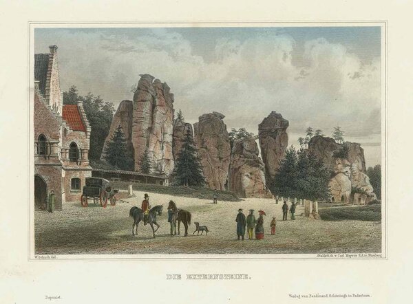 HORN-Bad MEINBERG: Externsteine: