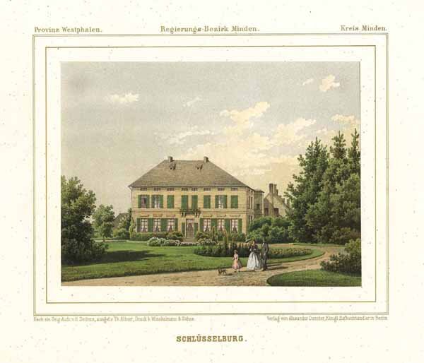 PETERSHAGEN (Weser): Schlüsselburg: